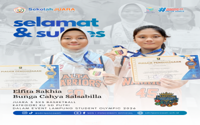 Siswa SDN 1 Poncowati Raih Juara 3 3X3 Basketball di Lampung Student Olympic 2026