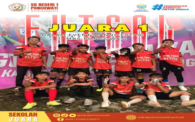 Prestasi Gemilang Tim Futsal SDN 1 Poncowati 2026